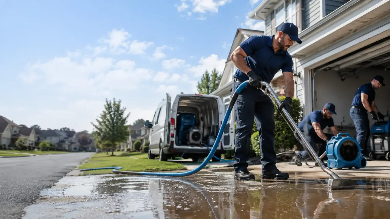 Flood Water Remediation in Mamou, LA
